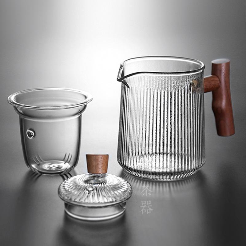 High Temperature Resistant Glass Pot, Thickened Tea Making Pot, Electric Ceramic Stove, Household Tea Boiling Pot, High Temper