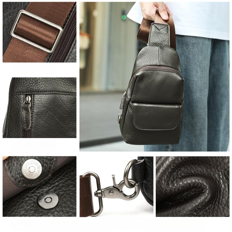 A Multi-functional Outdoor Crossbody Bag with Adjustable Shoulder Straps, A High-end Crossbody Bag