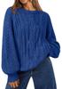 New Arrival 2025 - Women's Solid Color Casual Commuting Sweater Tops - European & American Style