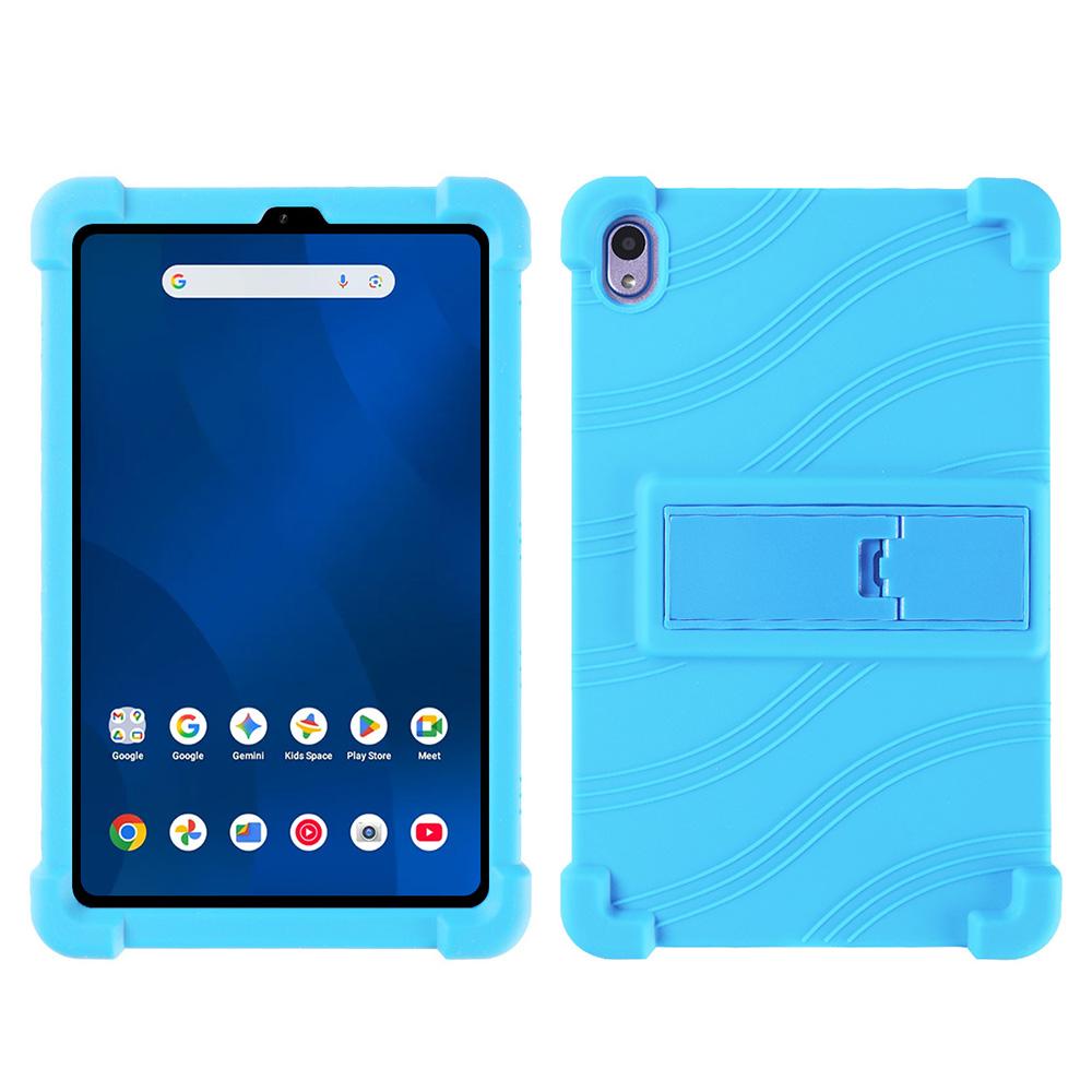 For ONN 7 inch Tablet 2026 Model Case, Soft Silicone Shockproof Protective Cover with Adjustable Stand