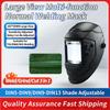 Out Control Large View Multi-function Welding Mask DIN5-DIN13 Solar Auto Darkening Welding Helmet