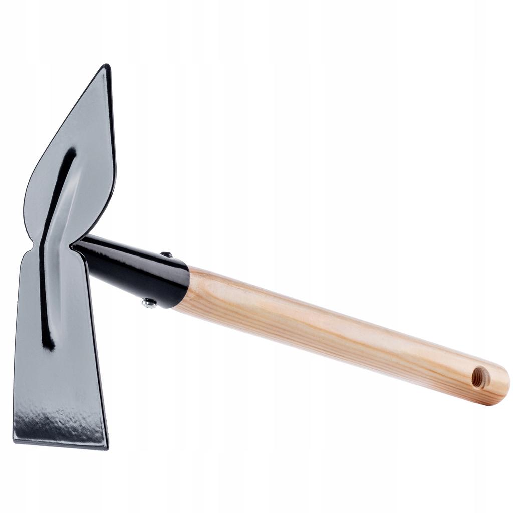 KADAX Small Hoe For Soil Wooden Handle
