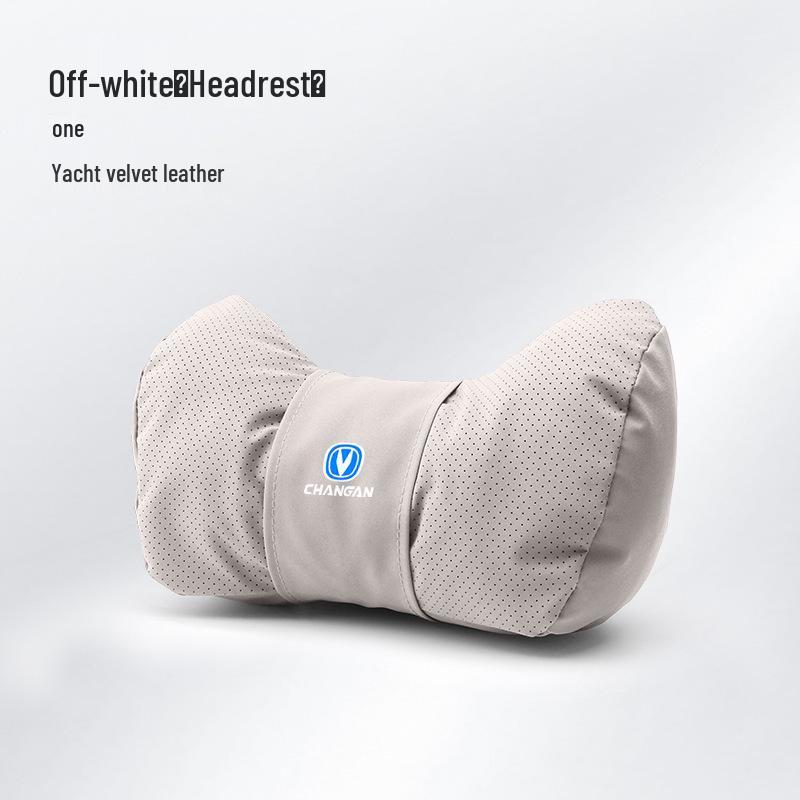 Changan Automobile Headrest, Third Gen CS75PLUS EADO Neck Pillow & Lumbar Support Cushion for Car Interior.