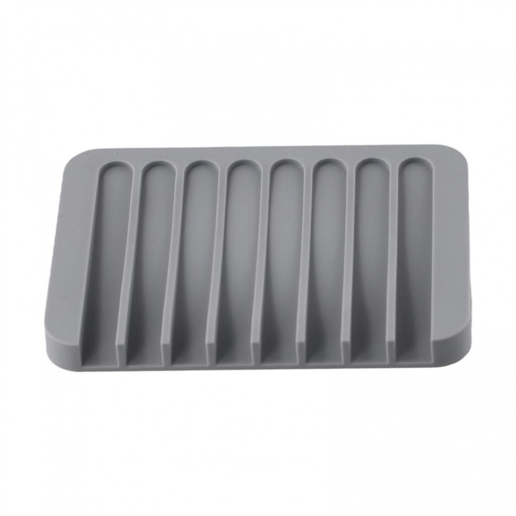 Space Saving Silicone Self Draining Dish for Small Bathrooms
