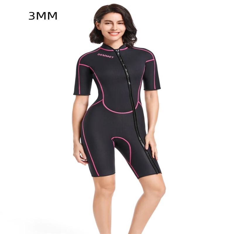 Longchan Men's Short Sleeve Diving Wetsuit