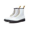 Dr. Martens Leather Versatile Casual Fashion Mid-Calf Boots Women Boots White 27649113