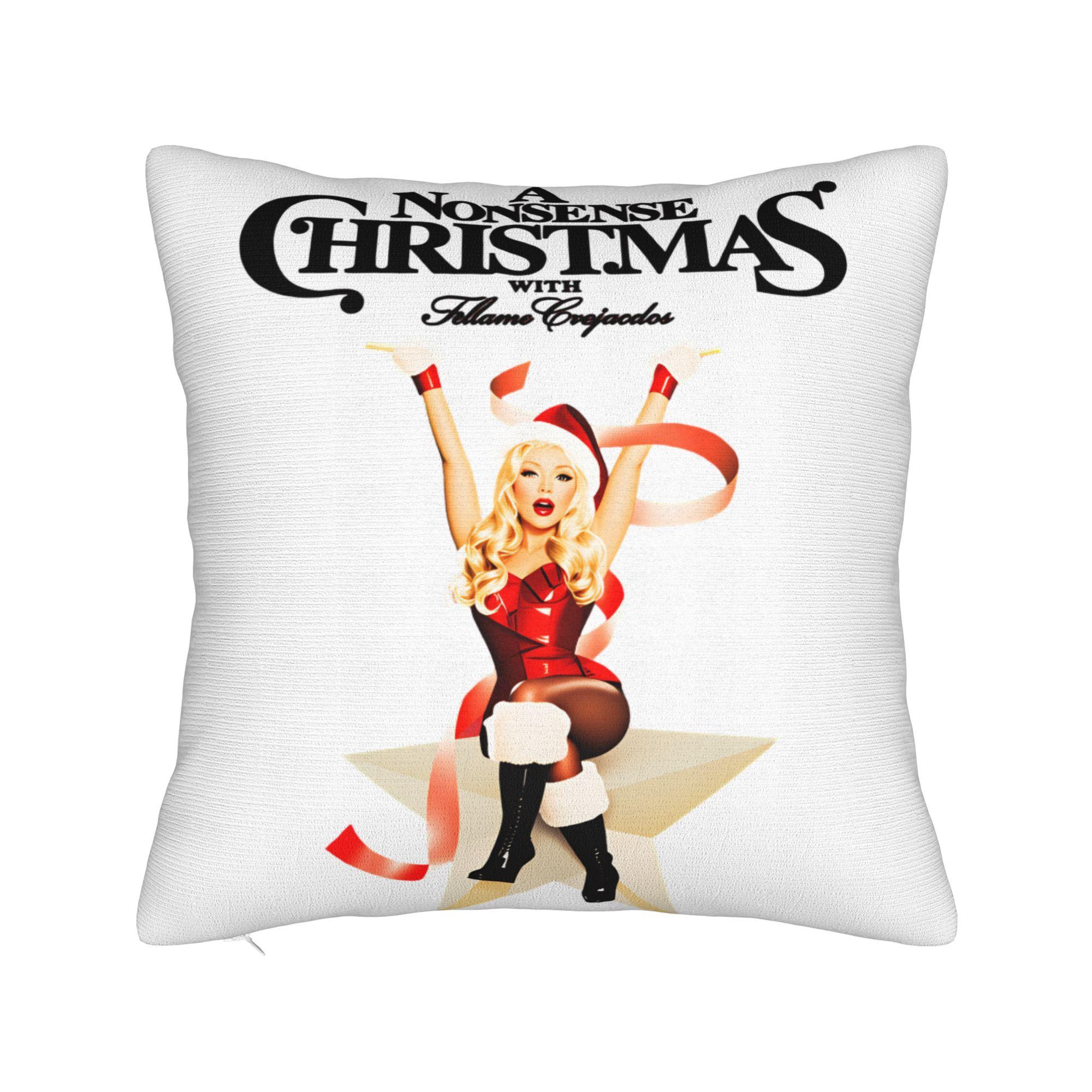 Сабрина Карпентер Американская певица Наволочка Удобная Наволочка Для Дивана Кушетки Кровати Гостиной Современная Наволочка 12x12Inch