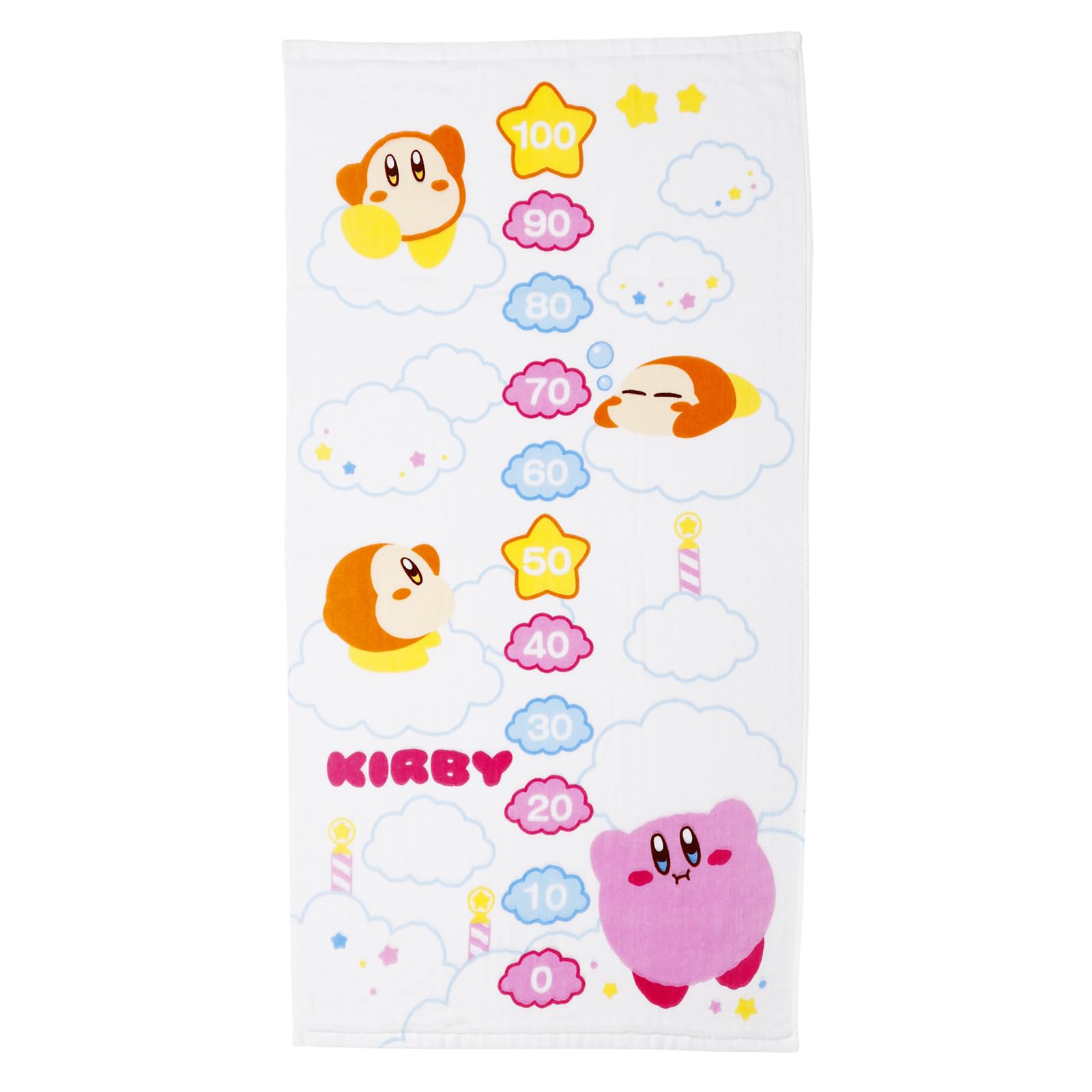 

Полотенце для горячей воды Marushin Nintendo Kirby Star Baby Sukusuku Genki, подарок, подарок 4585023200