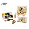 Set per Creare Decorazioni Costiere Fai da Te Mosaico Artistico con Vetro di Mare, Kit Creativo a Tema Animali Marini per Adulti Principianti, Pacchetto Materiali Fatti a Mano Casa Nautica