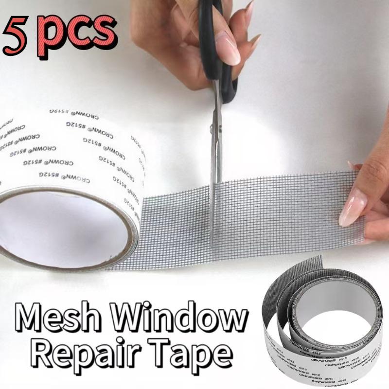 Net Hole Repair Subsidy Waterproof Window Screens Repair Tape Self-adhesive Net Patch Anti-Insect Mosquito Mesh Broken Repair