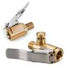 Locking Tire Air Chuck,Brass Tire Inflation Hose Adapter,Unscrewed Connection Converted To Locking Connection Tire Chucks 1