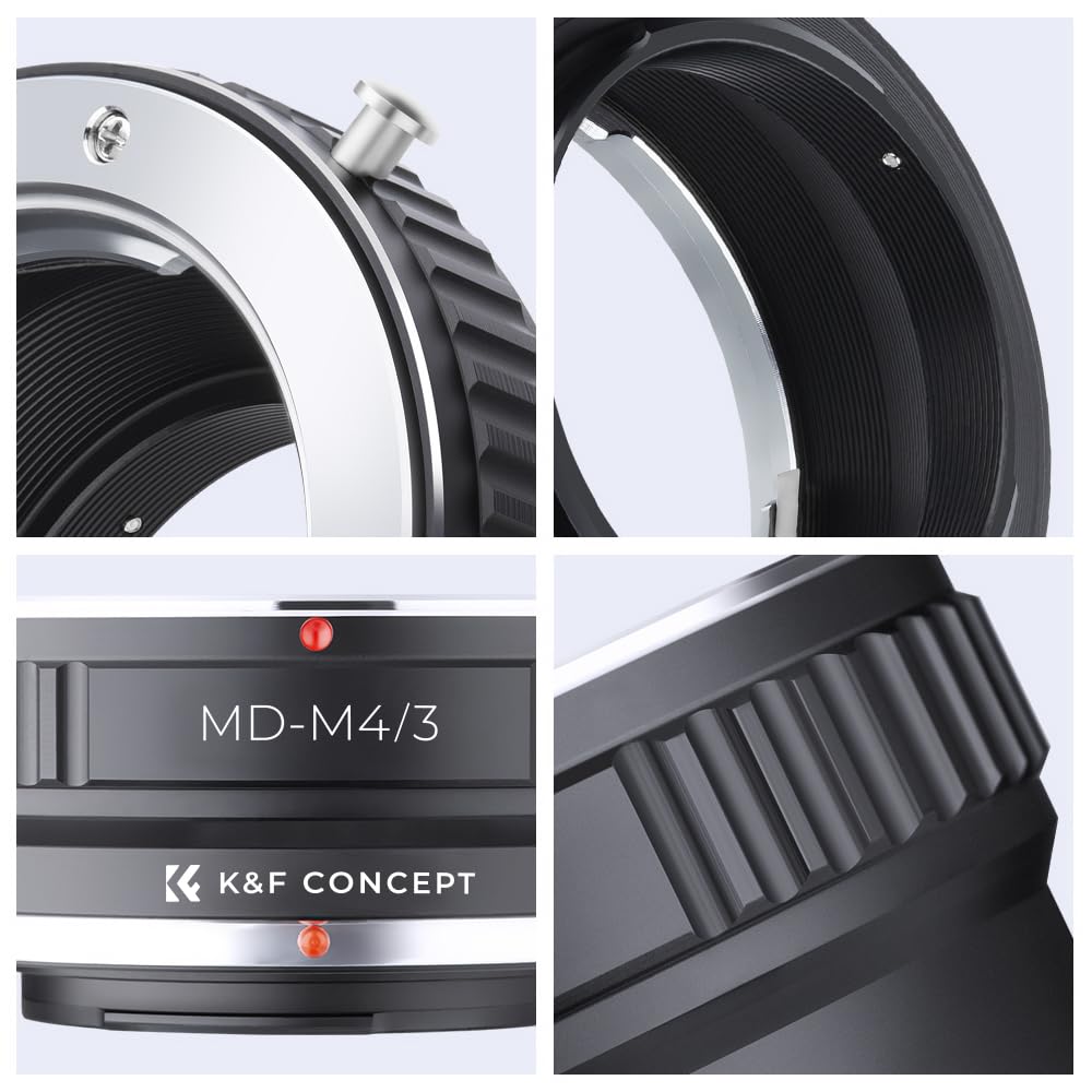 CONCEPT Mount Adapter Minolta MD to MINOLTA Compatible AM109 K&F M4/3