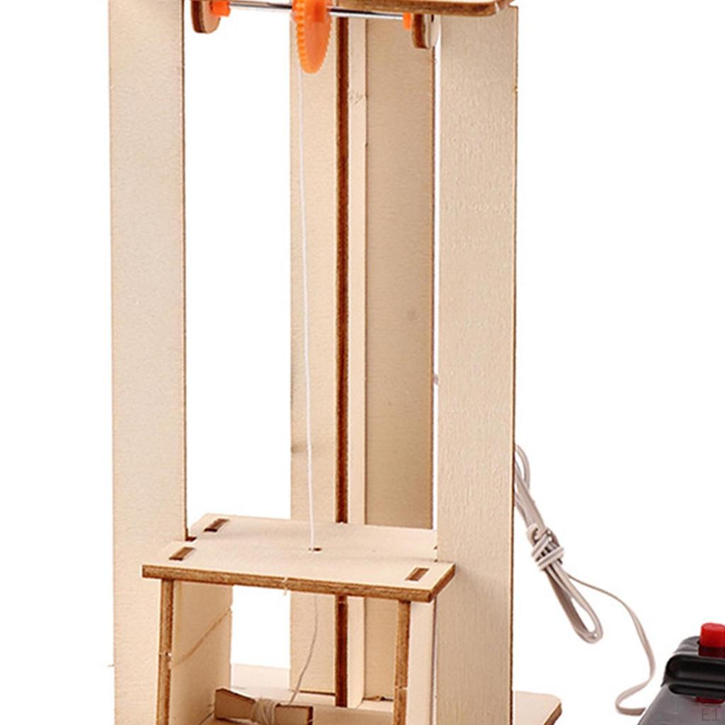 Wooden Building Kits, Kids Science Kits Birthday Gift, Hand Eye Coordination DIY Model,