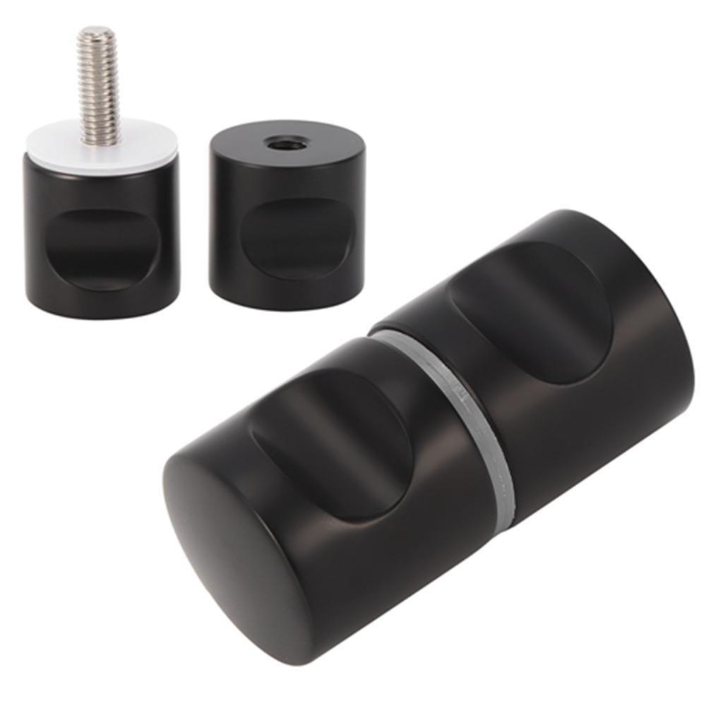 Stainless Steel Glass Door Handle Single Hole Pull Knob Handle Shower Door Handle Home Bathroom