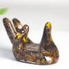 Resin Crystal Figurine Base For Home Decor With Natural Gemstones And Modern Style Perfect For Gift Giving