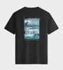 Exquisite Embroidered Logo: Seven Wolves Men's Cool Pattern Short Sleeve Round Neck T-shirt
