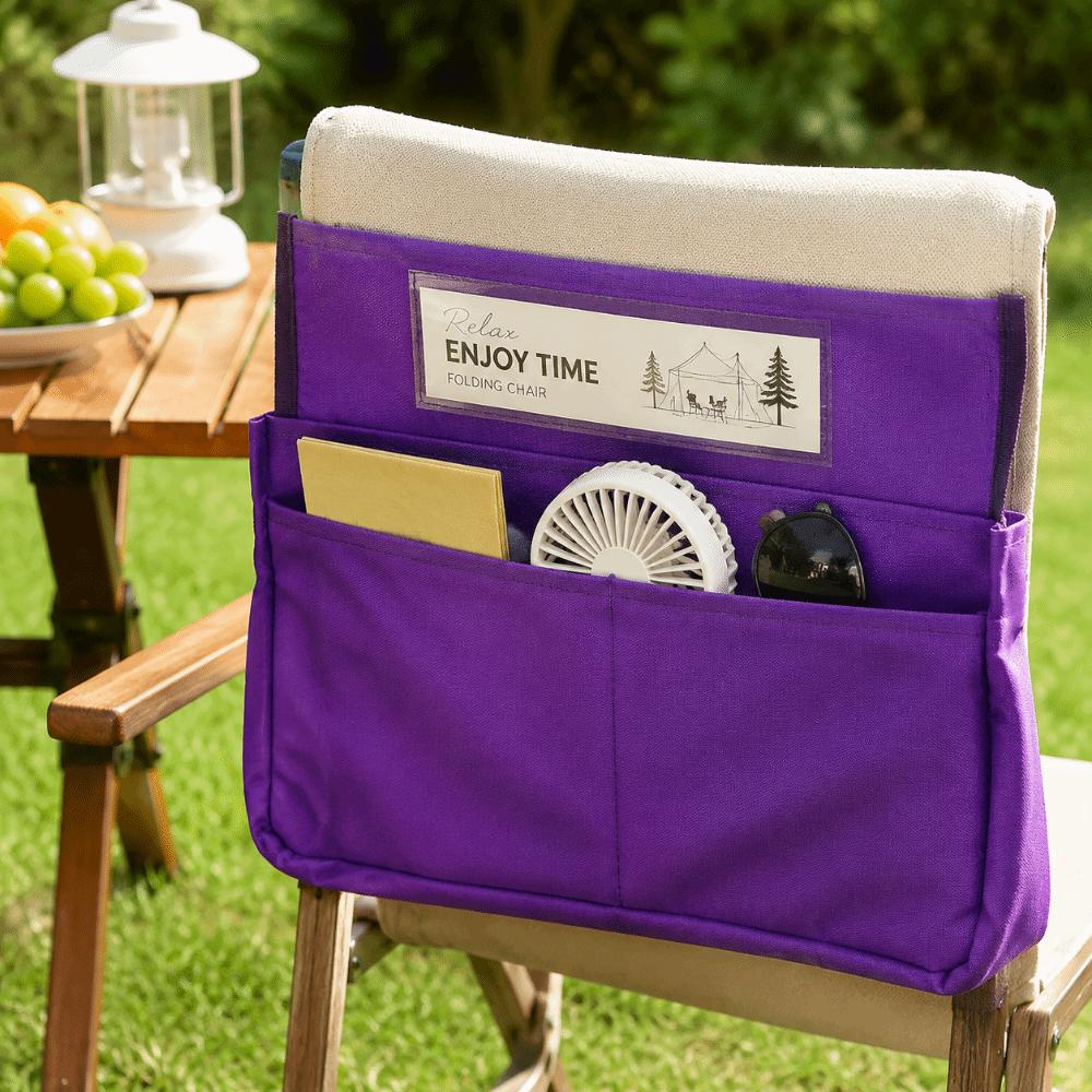 With Name Tag Chair Back Pocket Multi-Functional Classroom Organizer Bedside Table