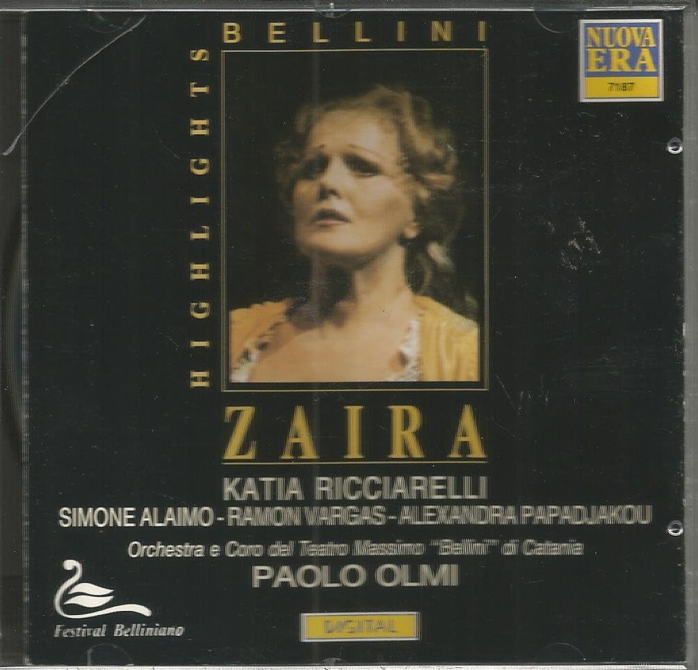 

CD PAOLO OLMI - Bellini - Zaira - highlights 7187 Non Japan Music Others Used