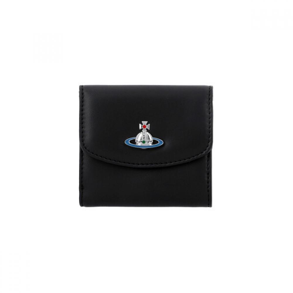 

Vivienne Westwood Napa Lambskin Small Wallet 5115002jwl001ln403 blacks