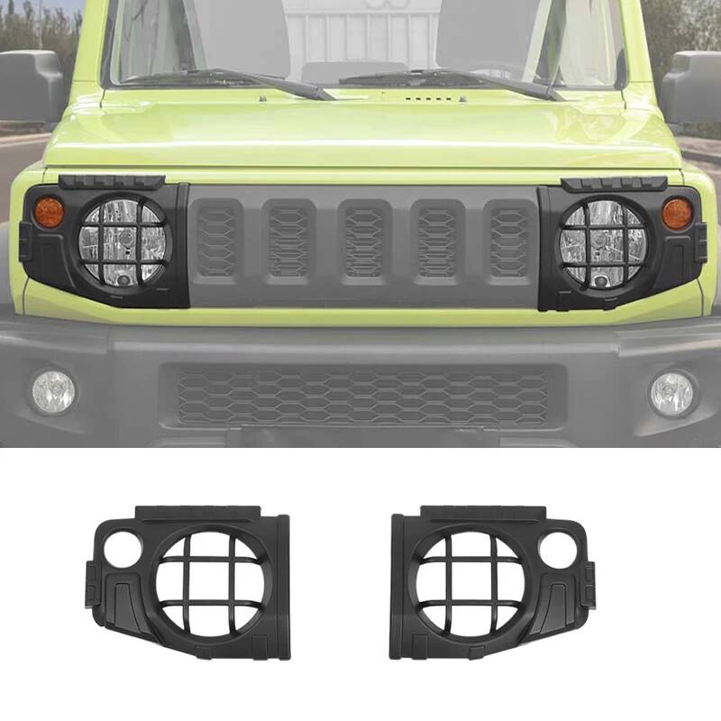 ABS Exterior Front Rrear Lights/Leaf Board Turn Signal Decoration Cover for Suzuki Jimny 2019 Up Car Accessories