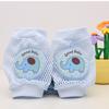 0-3 Children's Summer Mesh Sponge Knee Pads for Babies Crawling, Learning To Walk, Breathable Cartoon Knee Pads for Infants and