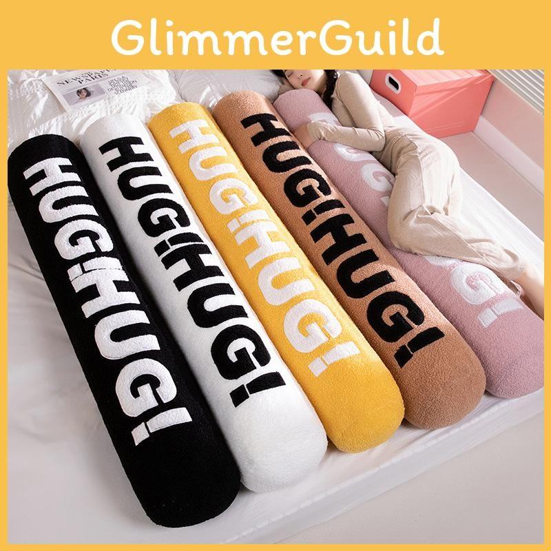 Long Cylindrical Stylish Plush Toy Embroidery Side Sleepers Girl Dolls Gift