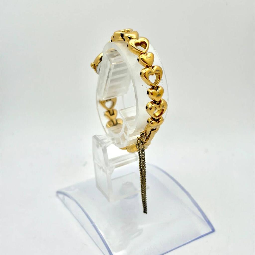 SEIKO Gold Heart 920236 [Excellent Condition/ New Battery] Ladies' Watch, Design, 1E20-0030