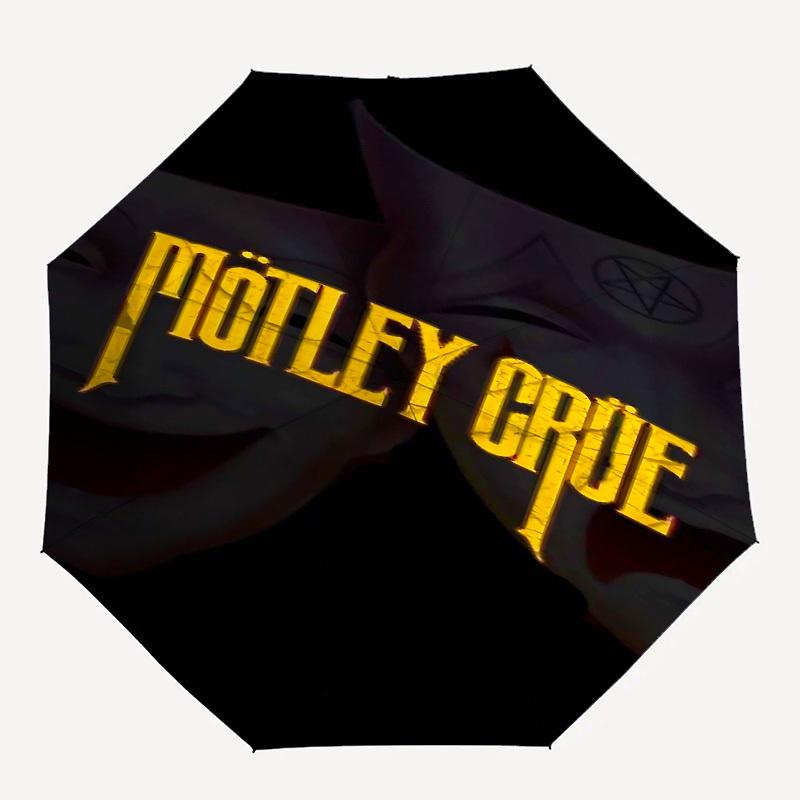 

1pc MTLEY CRüE Automatic Open/Close Umbrella with 8-Rib Windproof Canopy10234