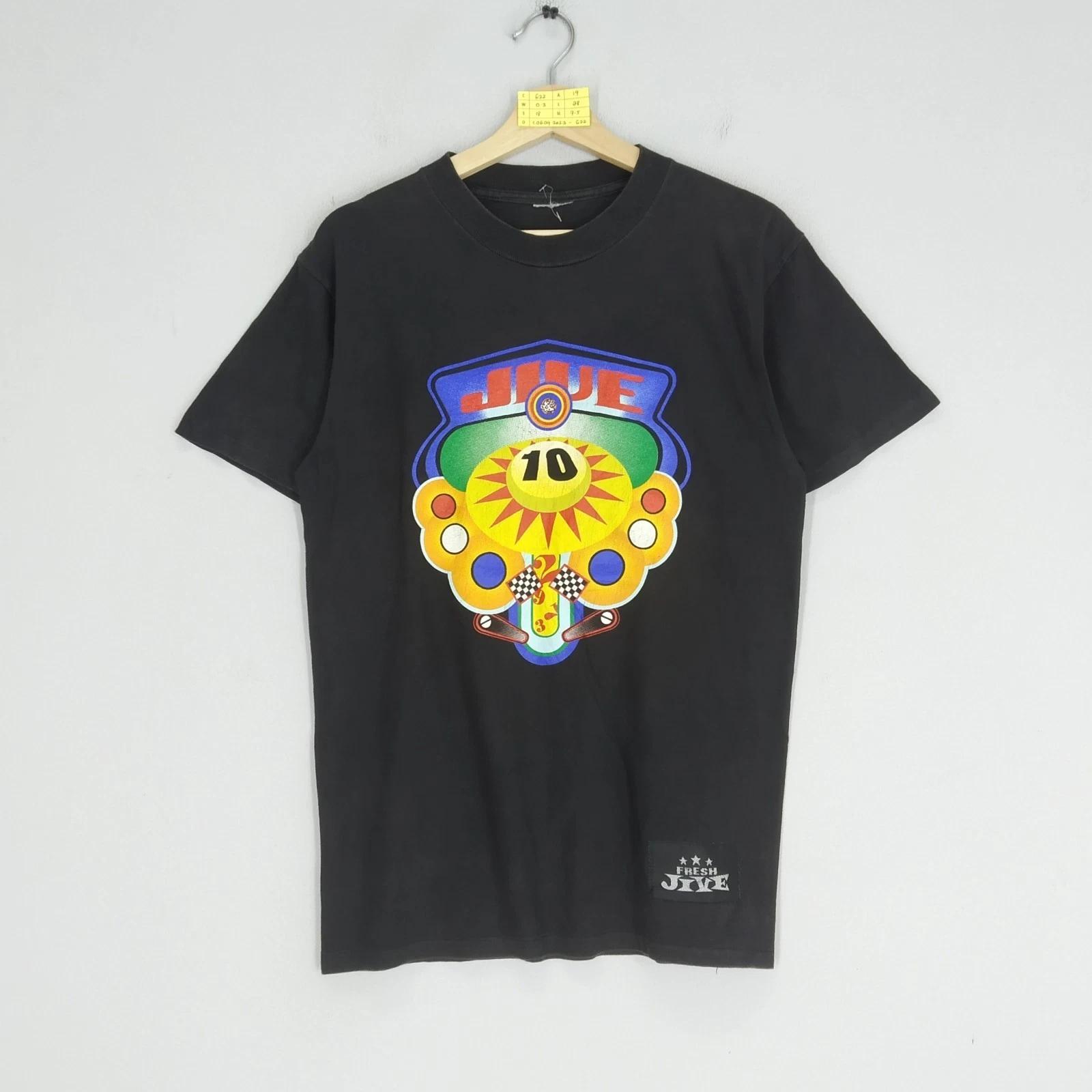 Vintage 90s Freshjive Raw Vibes Big Logo Streetwear Freshjive t shirt M S