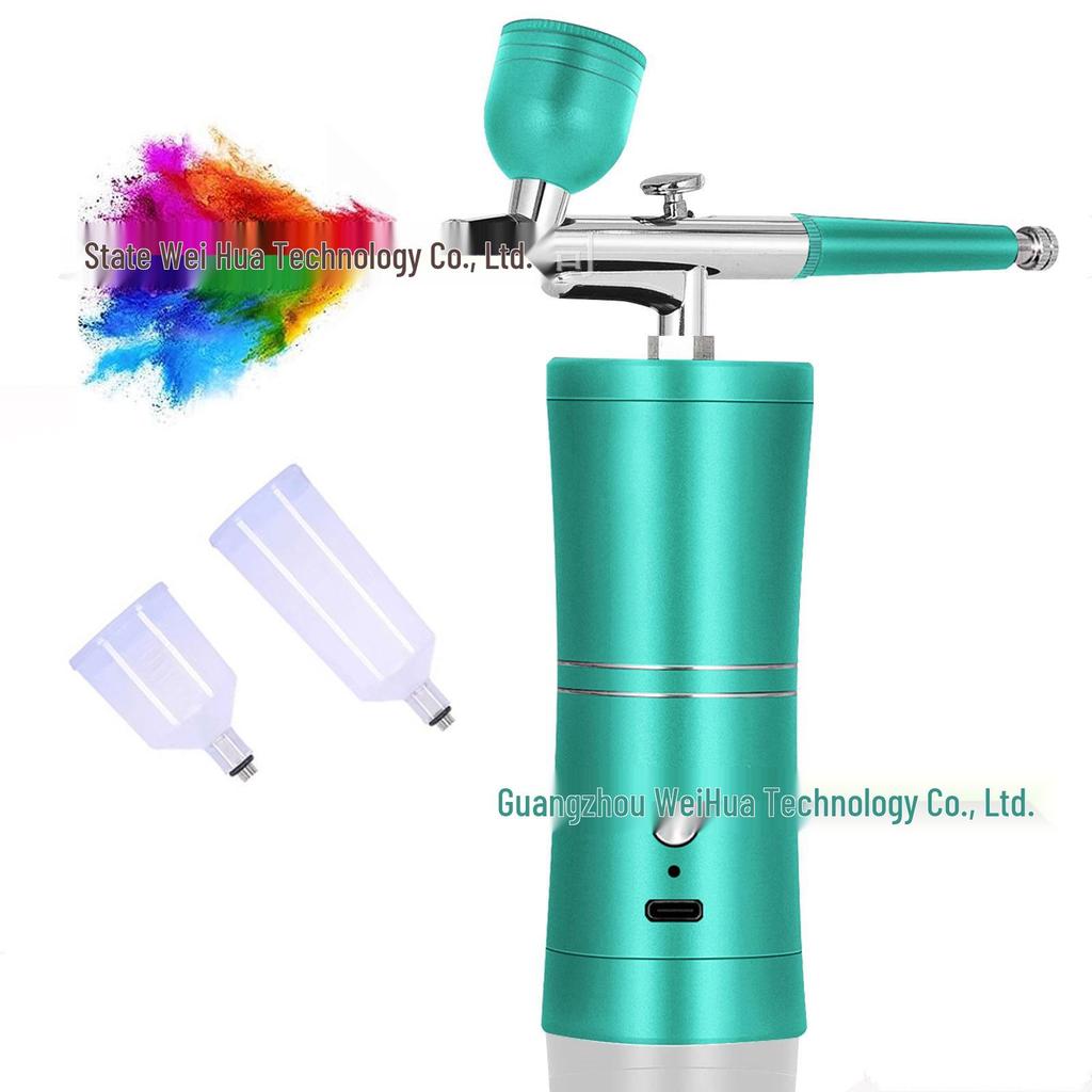 Portable Oxygen Injector Facial & Nail Art Airbrush for Hydration and Essence Spray
