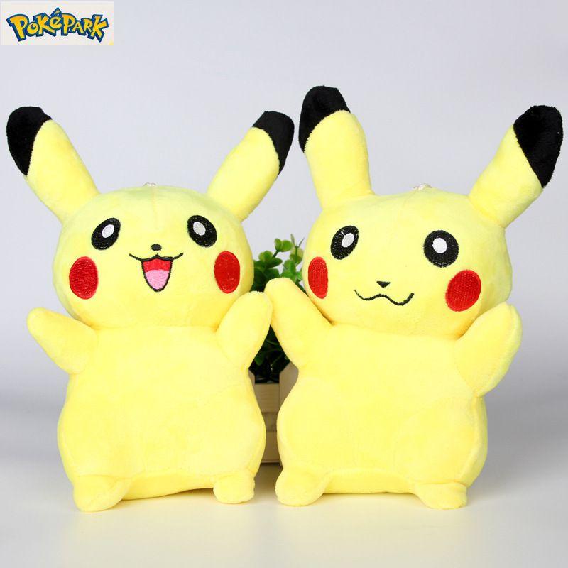 Go Pikachu 8"21cm Plush Soft Toy Stuffed Animal Cuddly Kids Gift Doll