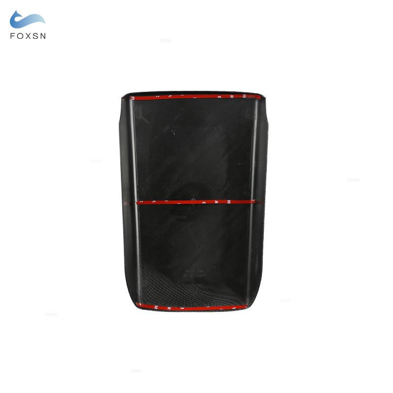 Car-styling Carbon Fiber Texture Center Control Armrest Storage Box Cover Trim For Honda Accord 10th 2017 2018