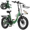 Foldable electric bicycle VITILAN U3, 750W motor, 48V 13Ah battery, top speed 45 km/h, cruising range 120km, 20*4.0 inch tires
