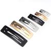 10pcs/lot Rectangle Shaped Hairpins Simple Metal Snap BB Hair Clips Barrettes For DIY Hairclips Headwear Hair Tools Accessories