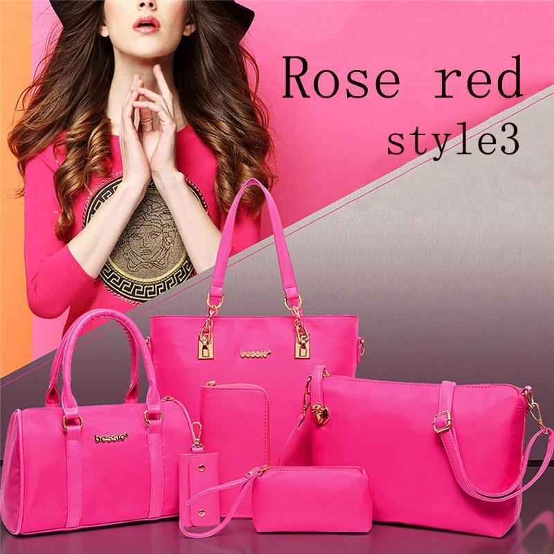 pink purse and wallet set