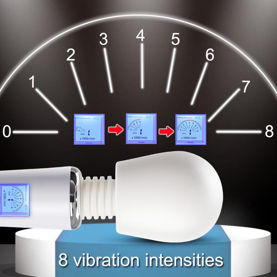 Powerful Magic Wand Vibrators for women Clitoris Stimulator AV Stick G Spot Massagers Female Masturbator Sex Toys for Woman