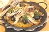 Nagao Paella Induction Black Made In Japan Pan, Compatible, Iron, Leather, 20cm, 913020,