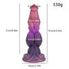 Silicone Fantasy Dildo - Unique Dog Knot Anal Plug for Women, G-Spot Stimulator & Adult Toy for Enhanced Pleasure
