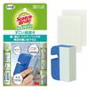 [Eksklusivt for .co.jp] 3M baderomsrengjøring, fjerning av avleiringer, vannflekker, fantastisk speilpolering, kropp, 3 ark, Scotch Brite Bath Shine MC-02+R 2P