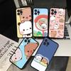 Popular B-Bubu And D-Dudu Phone Case For IPhone 16 17 Air 15 14 13 12 11 Pro Max 16E Plus Fundas