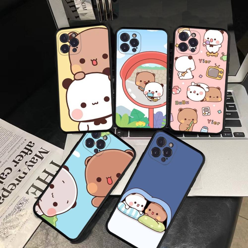 Popular B-Bubu And D-Dudu Phone Case For IPhone 16 17 Air 15 14 13 12 11 Pro Max 16E Plus Fundas