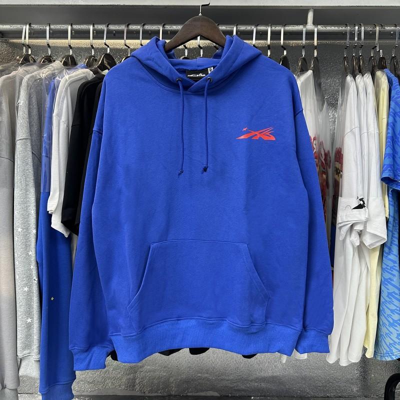 [Autumn and Winter Series] Fog High Street Washing Water Old Heavy Industry Head Printing Casual Sweater Couple Hoodie