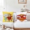 Cartoon Daniel Tiger's Neighborhood Pillow Case Office Cushions Suitable For Sofa Car Bedroom Decorative Cushion Cover