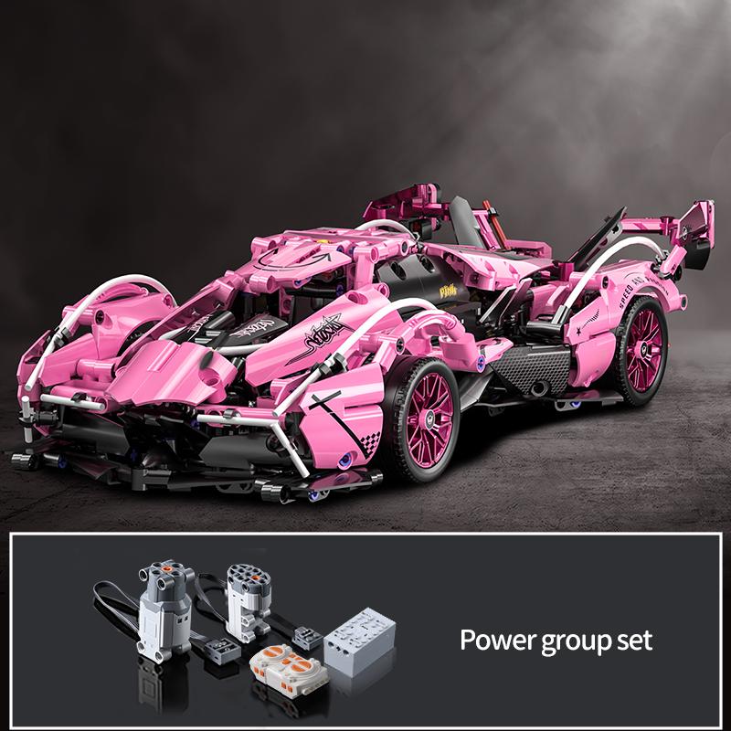 

Строительный блок Машина Крутой Технологический Дизайн Дополнительный Power Group Подарок на День Рождения Рождественский Подарок для Друзей или Детей