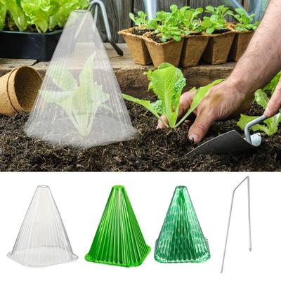 Garden Cloches Reusable Growth Box Planting Tent Guard Plant Protective Clock Cover Protect Plants From Birds Frost Snail