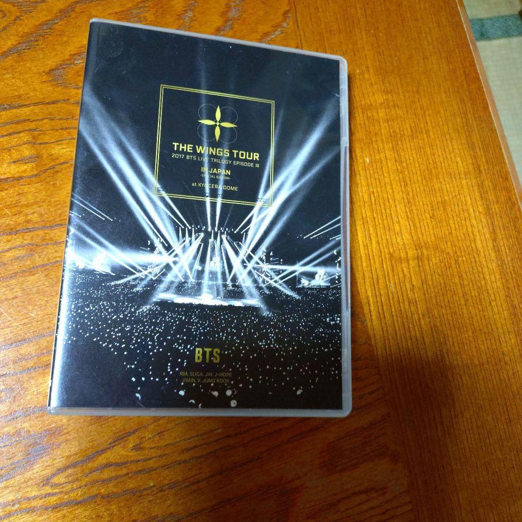 [USED] BTS THE WINGS TOUR IN JAPAN DVD