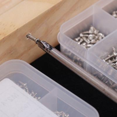 800Pcs/Box Nickel Plated Screws Kits Carbon Steel Phillips Pan Head Self Tapping Screws Furniture Fixing Hardware