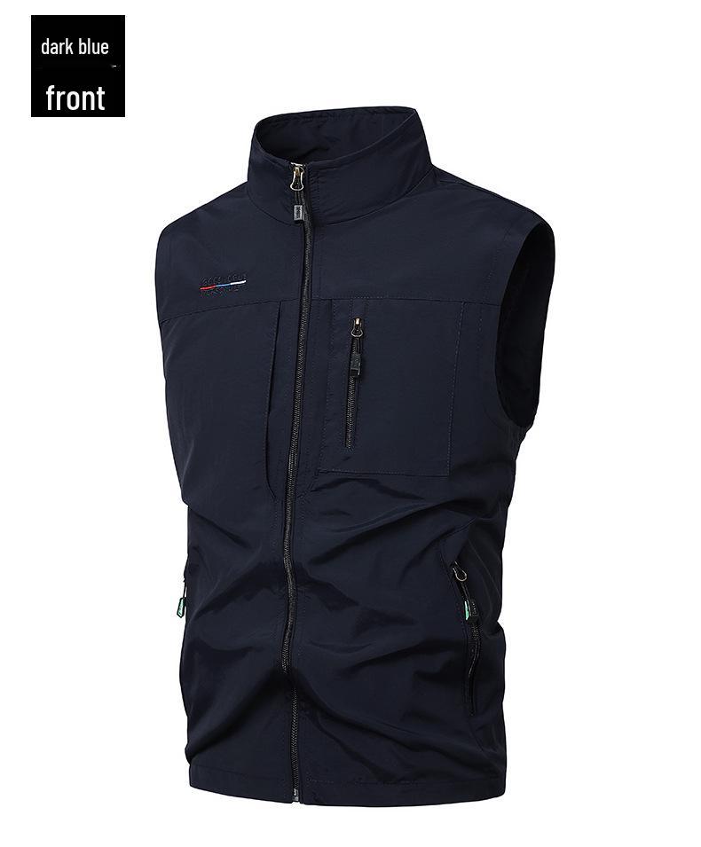 Cross-Season Men s Multi-Pocket Outdoor Photography/Fishing Vest 2XL
