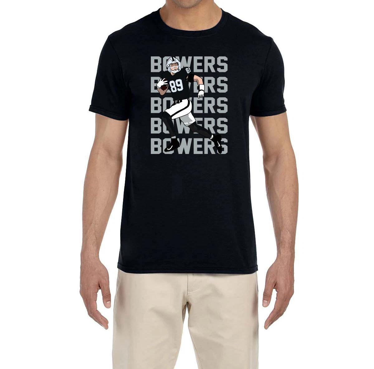 Brock Bowers Text Pic T-Shirt XL