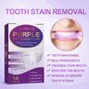 Purple Brightening Teeth Whitening Strips: Deep Cleaning & Stain Removal for a Healthy Smile